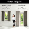 JacquardCurtains Slate Willow, Stone