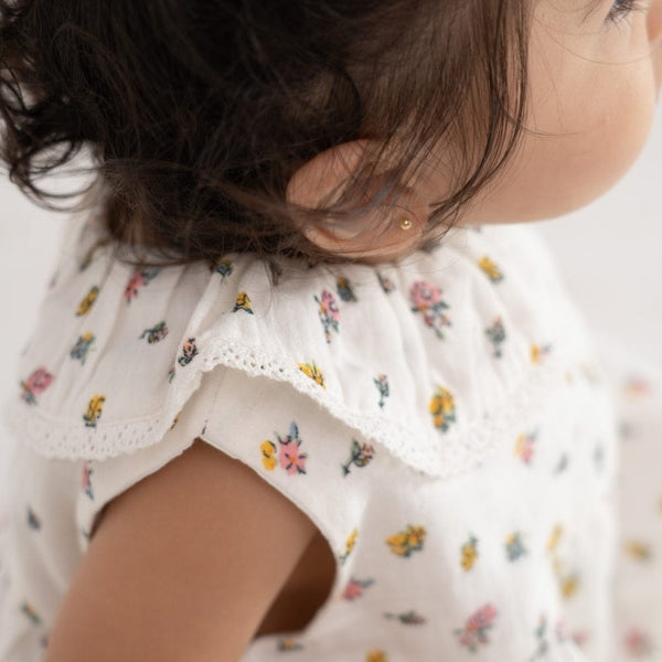 Blossia 100% Cotton Frock with Blommer 6 to 24 Months