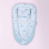 Vitamin Sea Baby Sleeping Nest, Portable Adjustable Newborn Crib Bassinet, 0-24 Months