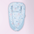 Vitamin Sea Baby Sleeping Nest, Portable Adjustable Newborn Crib Bassinet, 0-24 Months