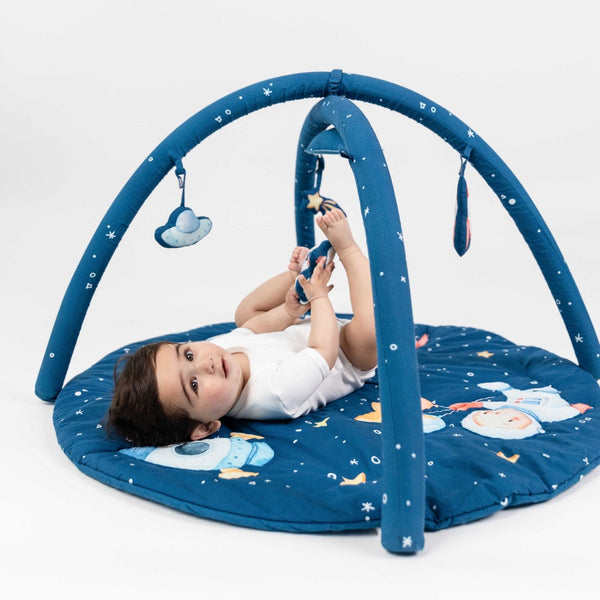 Spacewalk Baby Activity Gym with set of 5 rattles