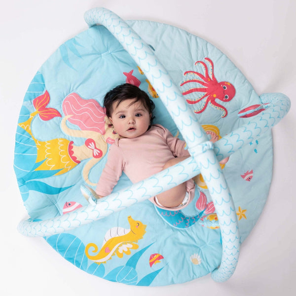 Into theOcean Baby Activity Gym with set of 5 rattles