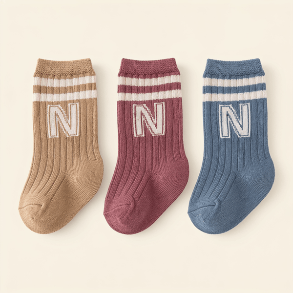 Nifty Trio Socks Pack of 3 | 1-3Years & 3-5Years