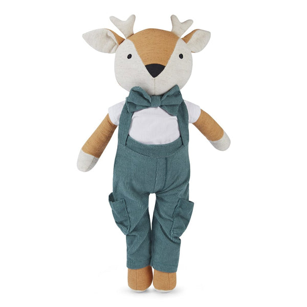Noah & Sophia Cotton Woodland Deer Rag doll