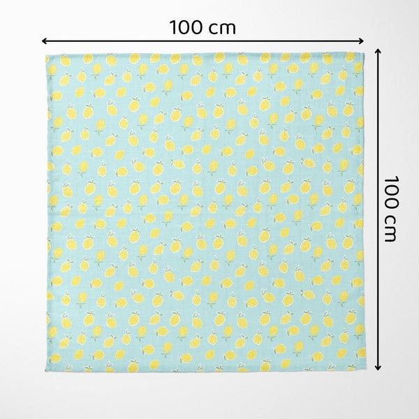 Little Sunshine Collection 100% Cotton Muslin Swaddle Pack Of 3