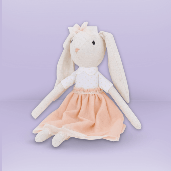 Lilly Cotton Bunny Rag doll
