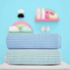 Blue & Green 100% Cotton Kids Bath Towel 0- 5 years