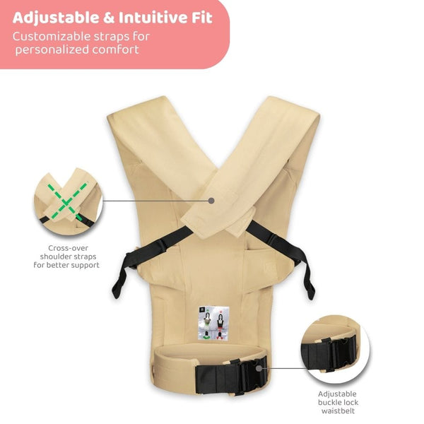 Beige Enlace Baby Carrier 0 - 18 months