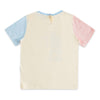 100% Cotton Half Sleeve Girl T-Shirt, White