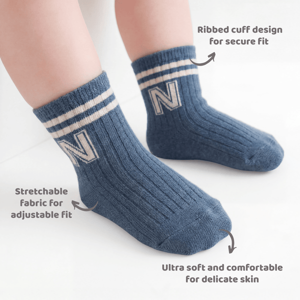 Nifty Trio Socks Pack of 3 | 1-3Years & 3-5Years