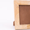 Abstract Grain Photo Frame- Natural Wood