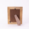 Abstract Grain Photo Frame- Natural Wood