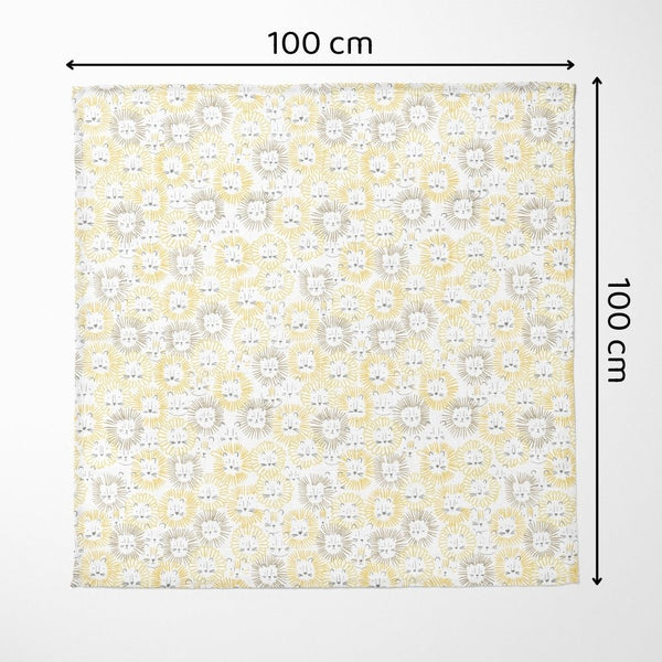 Wildlife wonder Collection 100% Cotton Muslin Swaddle Pack Of 3