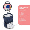 Navy Chic Diaper Bag Backpack (Capacity - 20L)