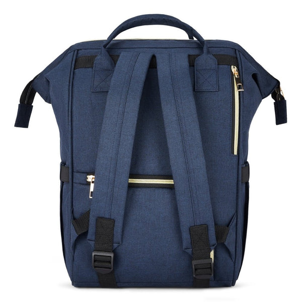 Navy Chic Diaper Bag Backpack (Capacity - 20L)