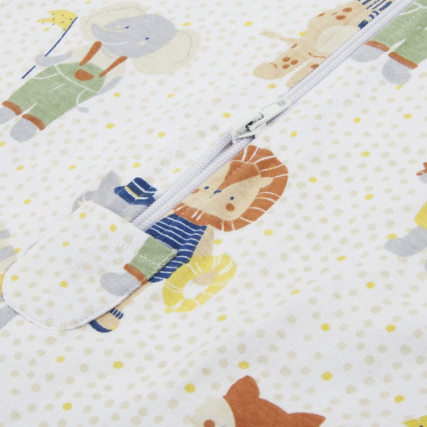 Jungle Party 100% Cotton Dreamsack Snug Swaddle 0-3 months