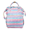 Unicorn, Art on Canvas - Chic Diaper Bag Backpack for New Moms