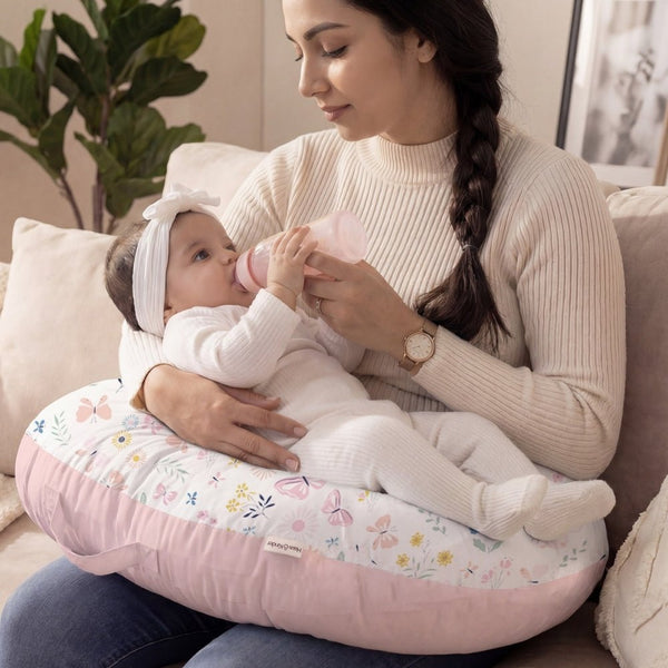 Butterfly Garden 100% Cotton Multipurpose Feeding/Nursing pillow