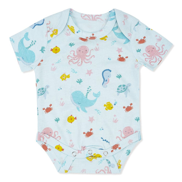 Vitamin Sea 100% Cotton Adorable Attire Gift Set Pack of 5 0 - 3 Months