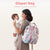 Color Splash, Art on Canvas - Chic Diaper Bag Backpack for New Moms