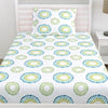 Radiant Circles 100% Cotton King Bedsheet, 144 TC
