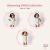 Breeze Baby Vests and nappies Pack of 3 sets - Blooming child