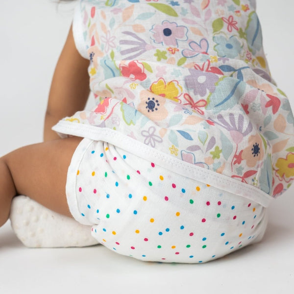 Breeze Baby Vests and nappies Pack of 3 sets - Blooming child
