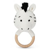 Teether- Stripe, White
