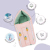 Pineapple Samba 100% Cotton Carrier Nest cum sleeping bag 0- 3 Months Lightweight