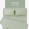 Tokiwairo Stripe 100% Cotton Double Bedsheet, 186TC