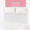 Kohana Stripe 100% Cotton Double Bedsheet, 186TC
