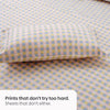 Awairo Check 100% Cotton Double Bedsheet, 186TC