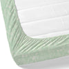 Verdant Whispers of Giverny Single Fitted Size Bedsheet, 186 TC