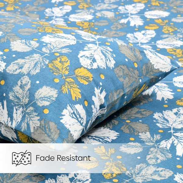 Golden Birch Symphony Single Flat Size Bedsheet, 186 TC