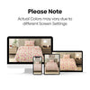 Sunlit Blossom Meadow Single Flat Size Bedsheet, 186 TC