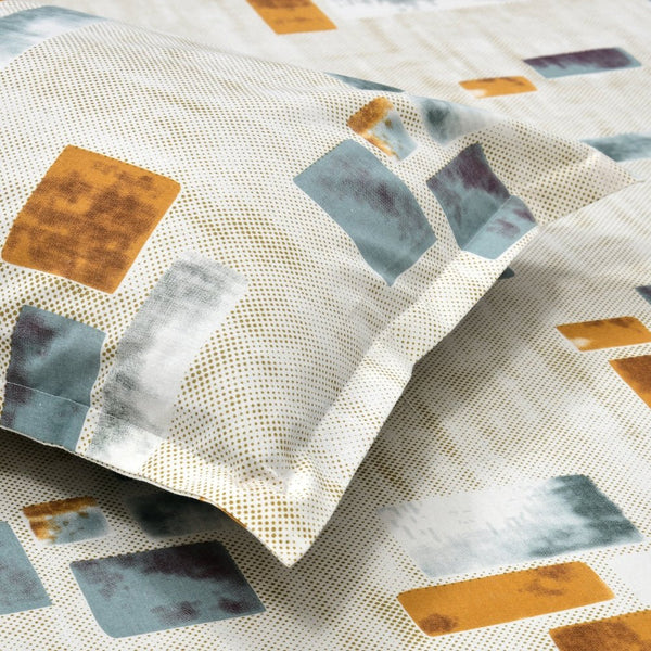 Zarava 100% Cotton King Bedsheet, 144 TC