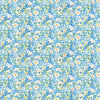 Everbelle 100% Cotton Single Flat 186 TC Bedsheet, Blue
