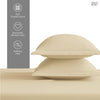 Luxury 300 TC Sateen 100% Cotton Bedsheet, Timeless Pearl