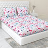 300 TC Satin Royale Bedsheet Floreal Mystique, Multicolor
