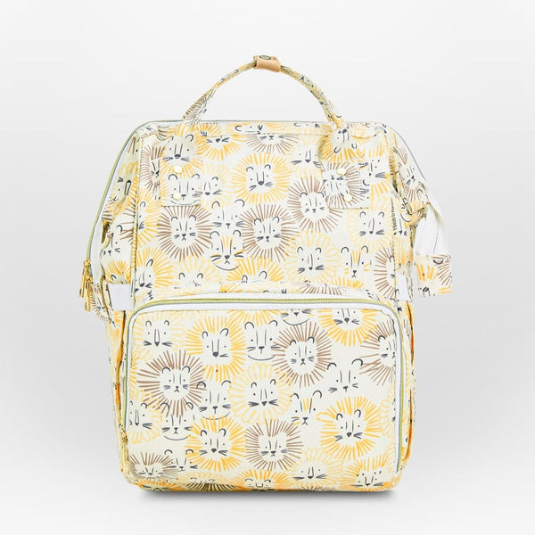Roarsome, Art on Canvas - Chic Diaper Bag Backpack for New Parents (Capacity - 20L)