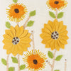 Ochre Spire Embroidered Cushion Cover Pack of 1,Mustard