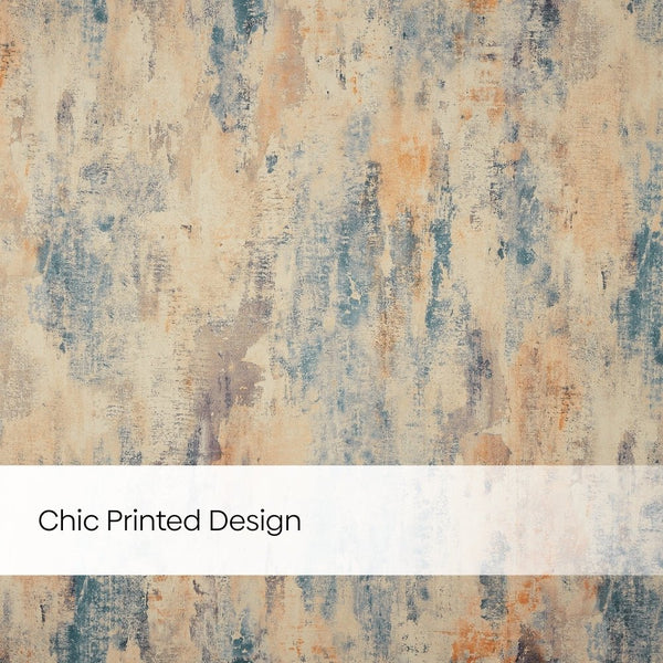 Blackout Digital Printed Pack Of 2 Curtain Fresco Drift, Multicolor