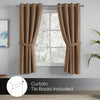 Blackout Solid Essential Drape Pack Of 2 Curtain, Taupe