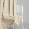 Cotton Printed Curtain Chalkflower, Beige