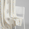 Cotton Printed Curtain Rosebud Lane, Yellow