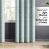 Cotton Printed Pack Of 2 Curtain Spring Harmony, Blue