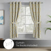 Cotton Printed Pack Of 2 Curtain Sorbet, Yellow