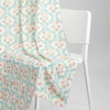 Cotton PrintedPack Of 2 Curtain Pink Blossom, Teal
