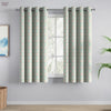 Cotton PrintedPack Of 2 Curtain Pink Blossom, Teal