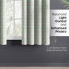 Cotton PrintedPack Of 2 Curtain Pink Blossom, Teal